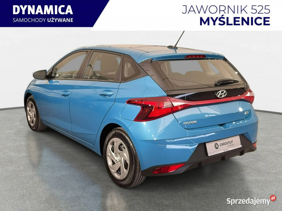 Hyundai i20 VAT 23 Pure 12 84 M5 2023 r salon wielofunkcyjna kierownica małopolskie Myślenice sprzedam