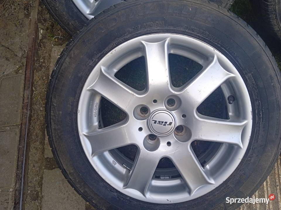 Felgi aluminiowe z oponami letnimi R15 4x100 śląskie Pszczyna