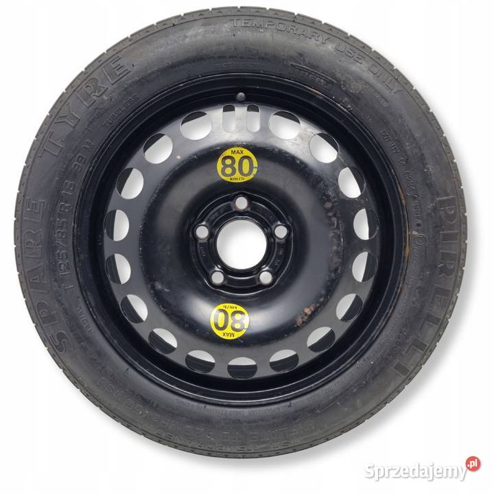 KOŁO DOJAZDOWE Opel Vectra C Astra H 12585 R16 lubelskie