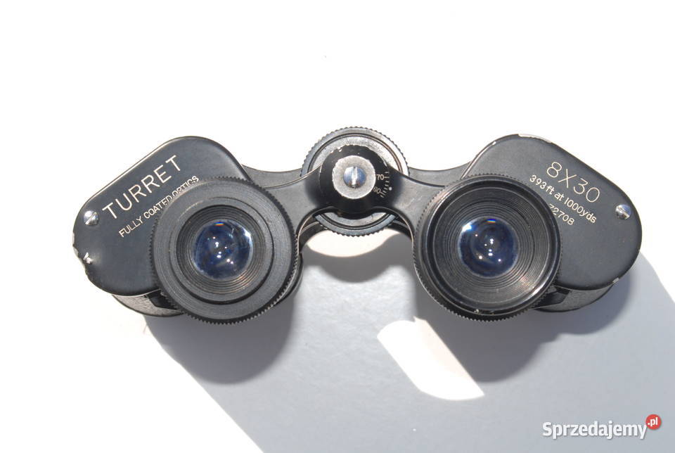 Stara lornetka 8x30 TURRET Japan antyk unikat Cieszyn