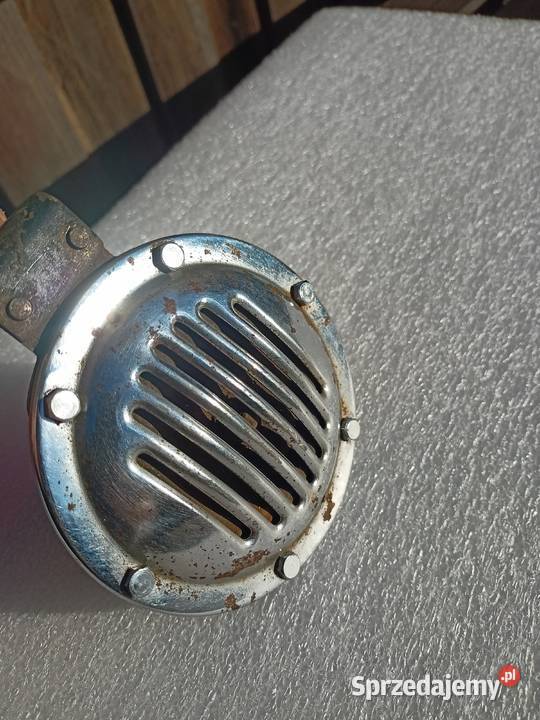 Klakson sygnał motocyklowy 6 volt WSK Panonia kujawsko-pomorskie Bydgoszcz sprzedam