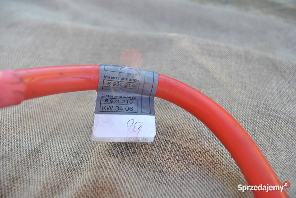 Kabel plus akumulatora BMW E60 E60 LCI klema śląskie Poręba
