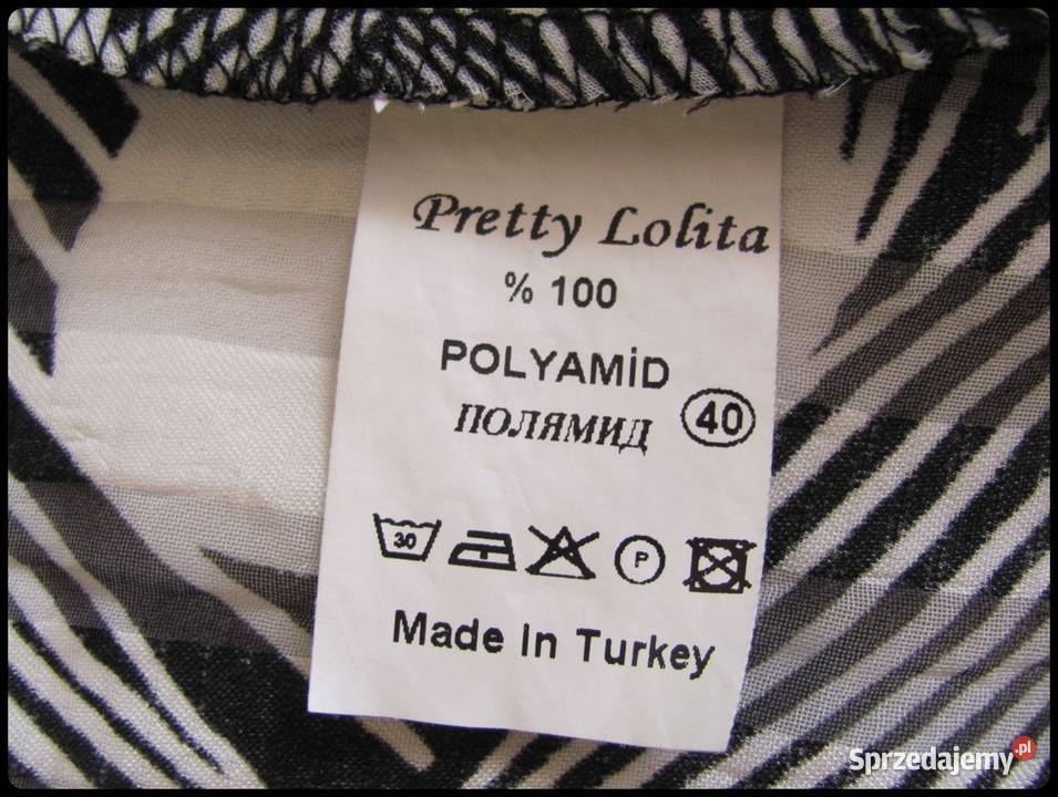 Koszula Pretty Lolita rozmiar 40 L wzorzysta mazowieckie Płock