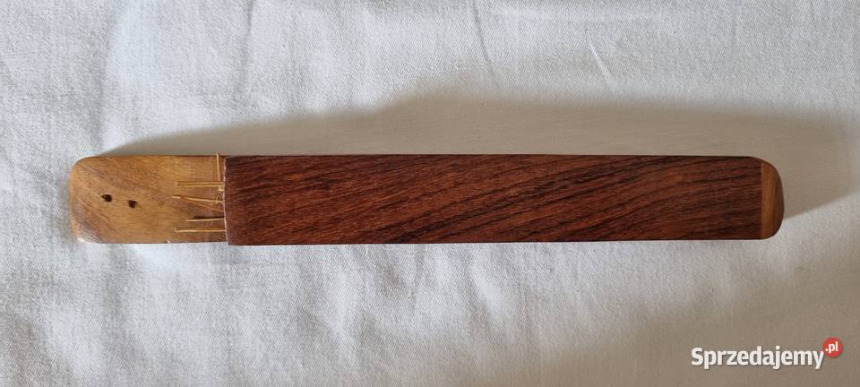 Drewniana podstawka do kadzidełka patyczkowego z Warszawa sprzedam