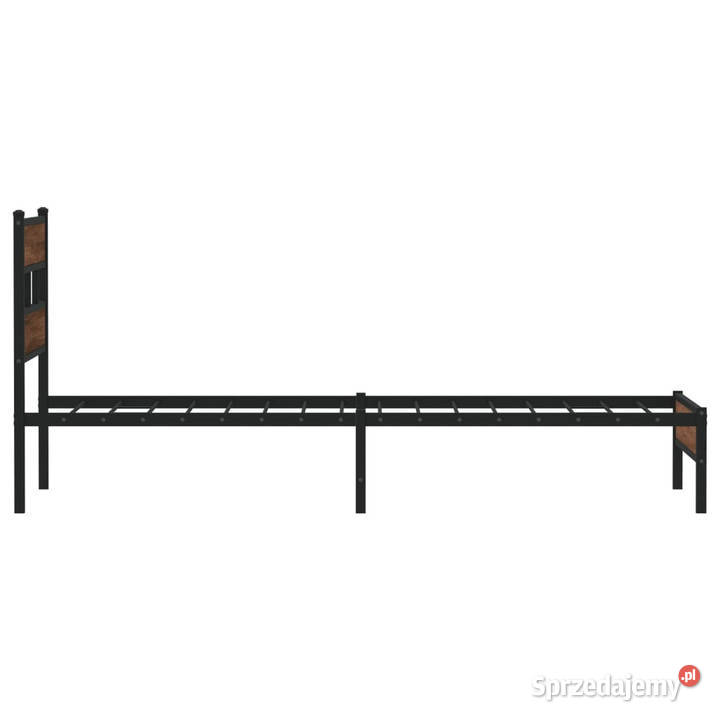 Łóżko bez materaca brązowy dąb 90x190 WM4017300 91cm Warszawa