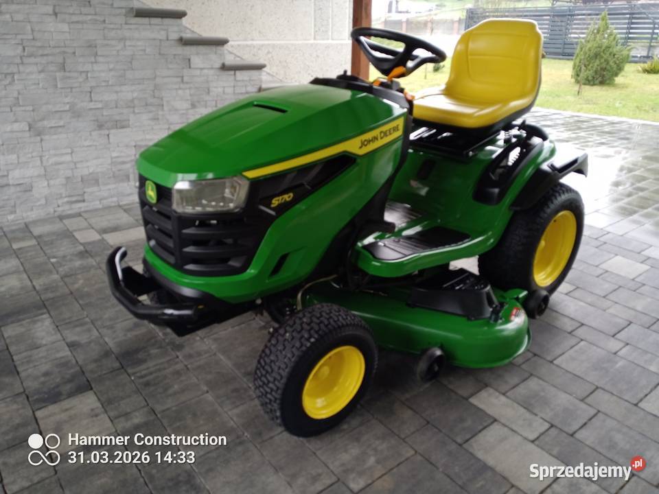 Traktorek kosiarka John Deere S170USA Sanok
