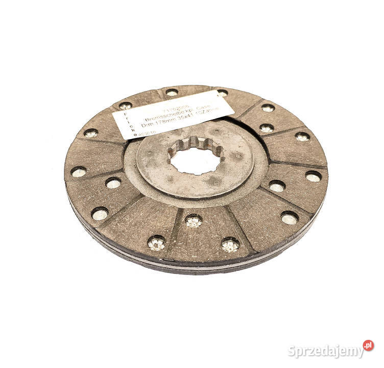 Tarcza Hamulca Nożnego 178mm 10 zębów 71702006 Układ hamulcowy Tyczyn sprzedam