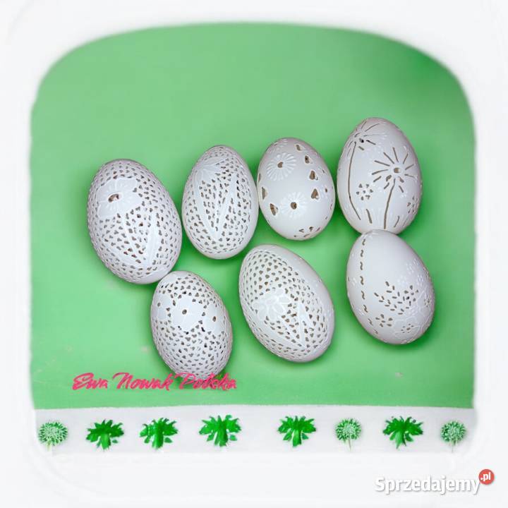 Pisanki ażurowe podkarpackie