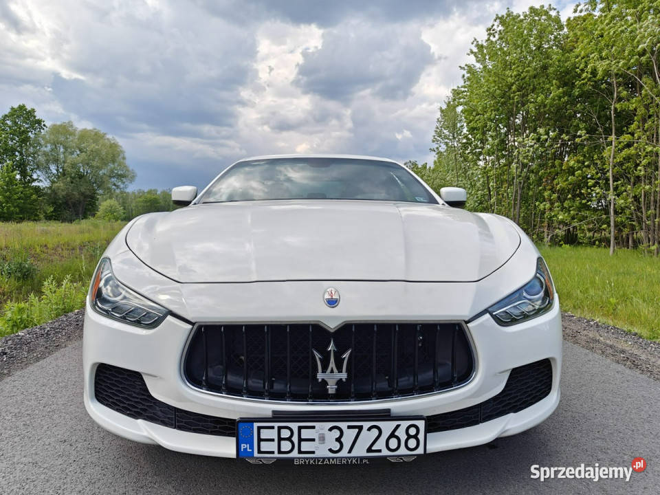 Maserati Ghibli 4x4 Serwisowany szyberdach Karczew sprzedam