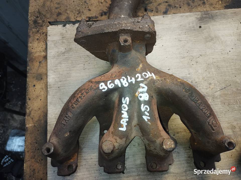 DAEWOO LANOS 15 8V kolektor wydechowy 96184204 Kielce sprzedam