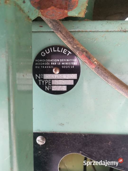 Piła Guillet z wózkiem Pozostałe Wejherowo