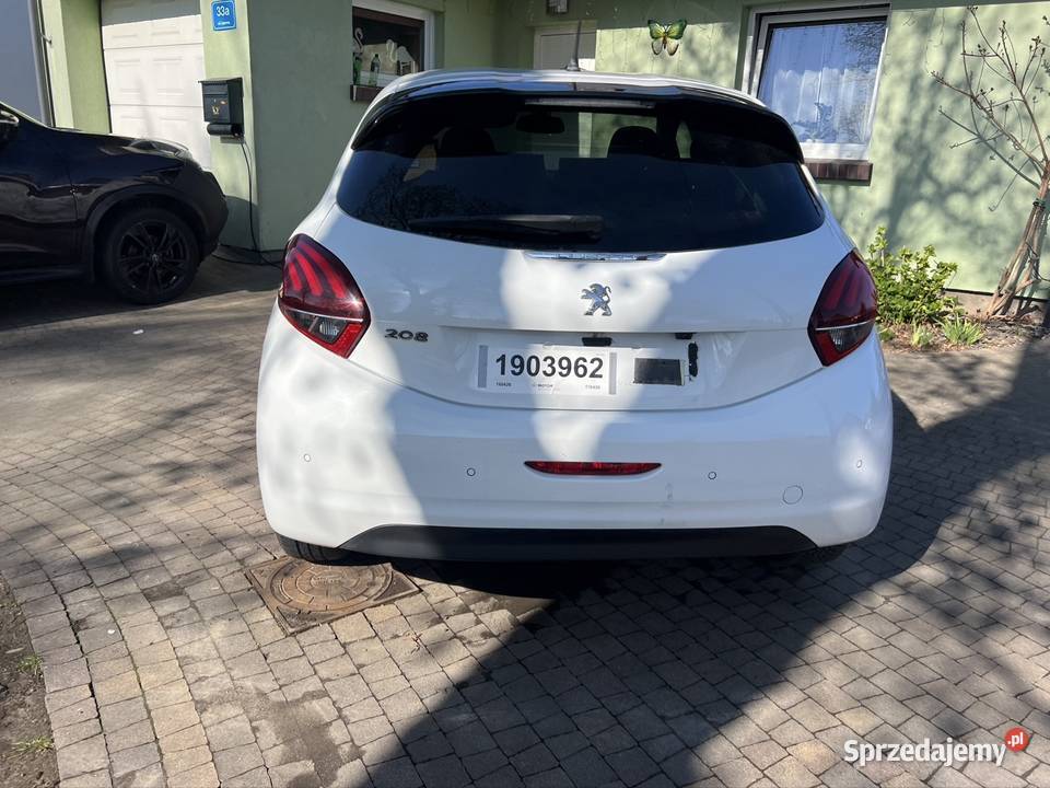 Peugeot 208 16 bluehdi 2017 260 tkm klimatyzacja 208 Leszno
