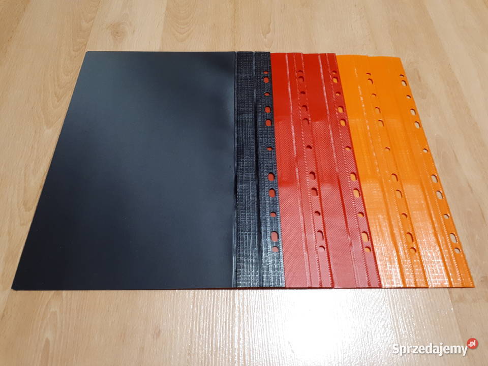 TRES skoroszyty sztywne wpinane A4 PCV różne Artykuły szkolne Rybnik sprzedam