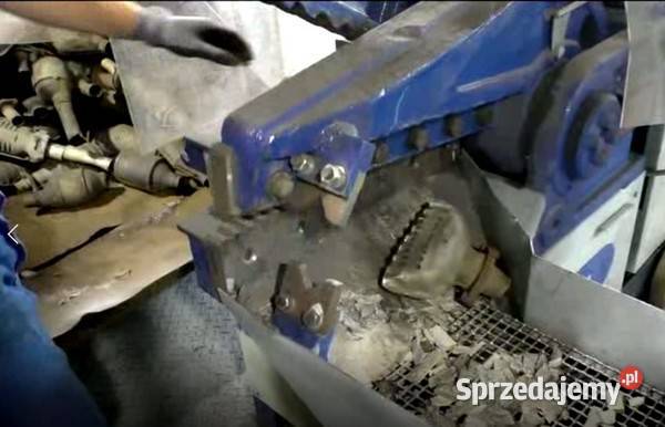 Nożyce do cięcia złomu Kajman 600 gilotyna Oświęcim