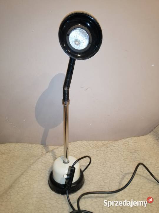 Lampka VEB Narva Rosa Luxemburg 60te Vintage Legnica