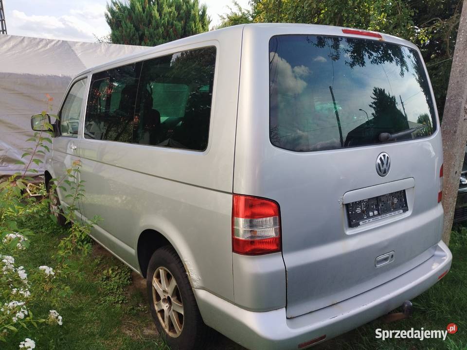VW MULTIVAN 25 TDI 2008 4MOTION 4X4 BEZWYPADEK Multivan Zielona Góra