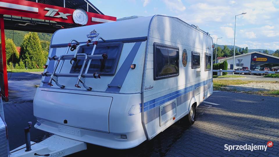przyczepa kempingowa HOBBY MOVER campingowa Kempingowe Międzybrodzie Bialskie