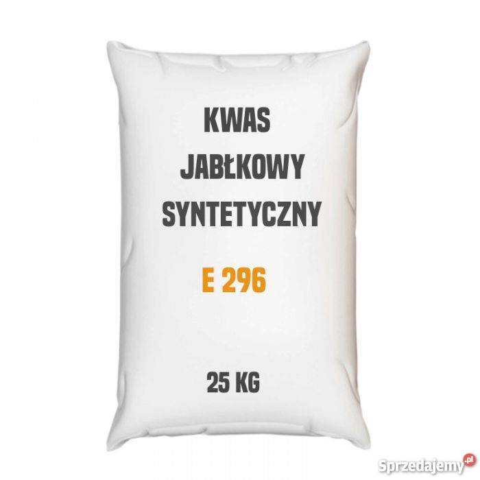 Kwas jabłkowy syntetyczny E296 25 Brzeg Dolny