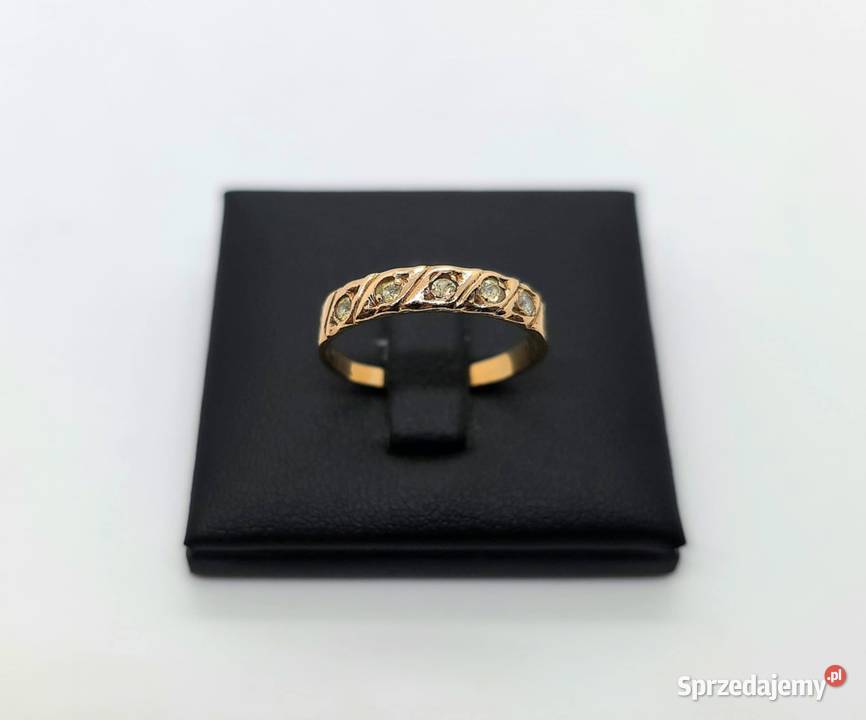 Złoty pierścionek próby 585 212g Rozmiar 18 złoto Elbląg