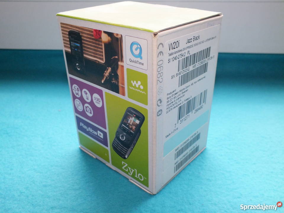 Oryginalny karon pudełko instrukcja Sony Żary