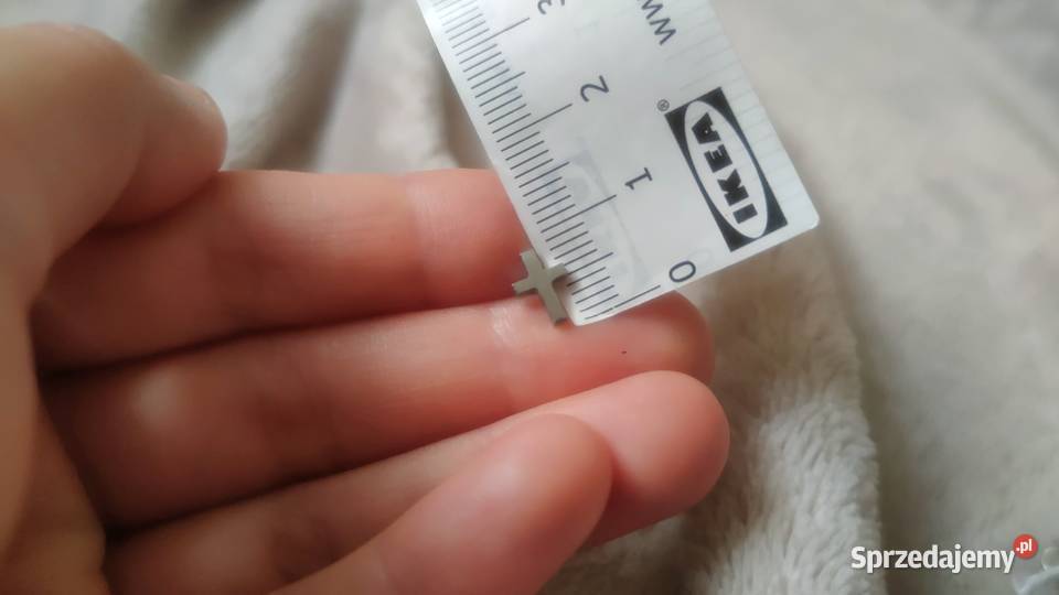 Kolczyki stal nierdzewna krzyże krzyżyki z Tarnowskie Góry