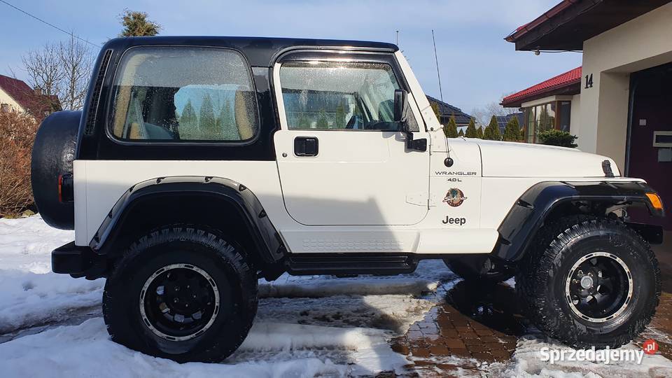 Jeep Wrangler Sahara 4L automat Motoryzacja pomorskie Gdańsk