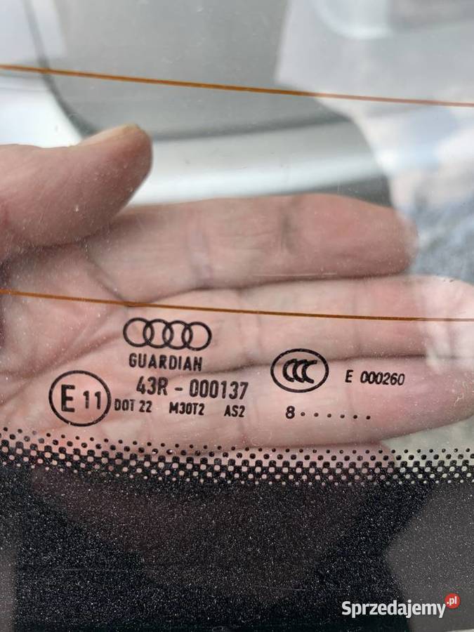 Szyba tylna AUDI A4 B8 kombi śląskie sprzedam