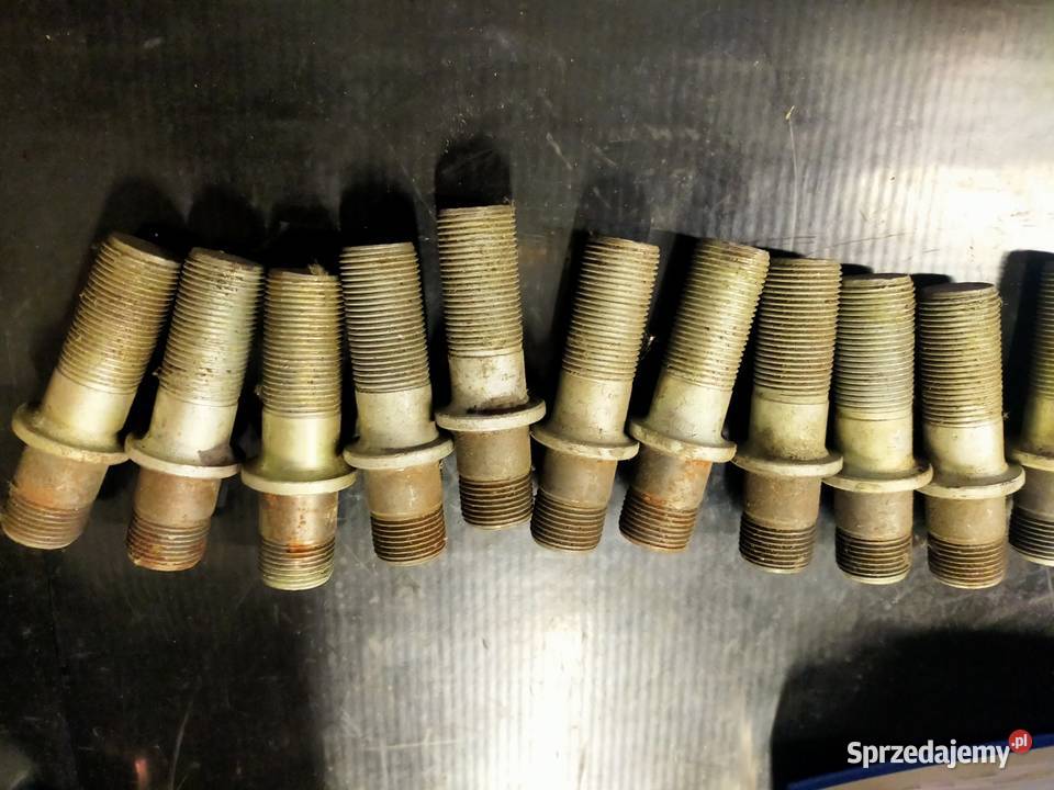 Śruba koła dwustronna M18x15M20x15x74 przyczepa Brzozówka sprzedam