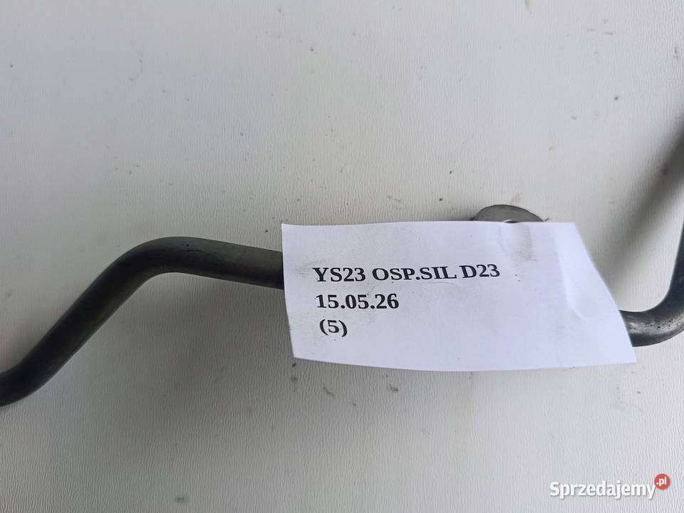 PRZEWÓD OLEJOWY SMAROWANIA TURBOSPRĘŻARKI 23d Nowy Tomyśl sprzedam