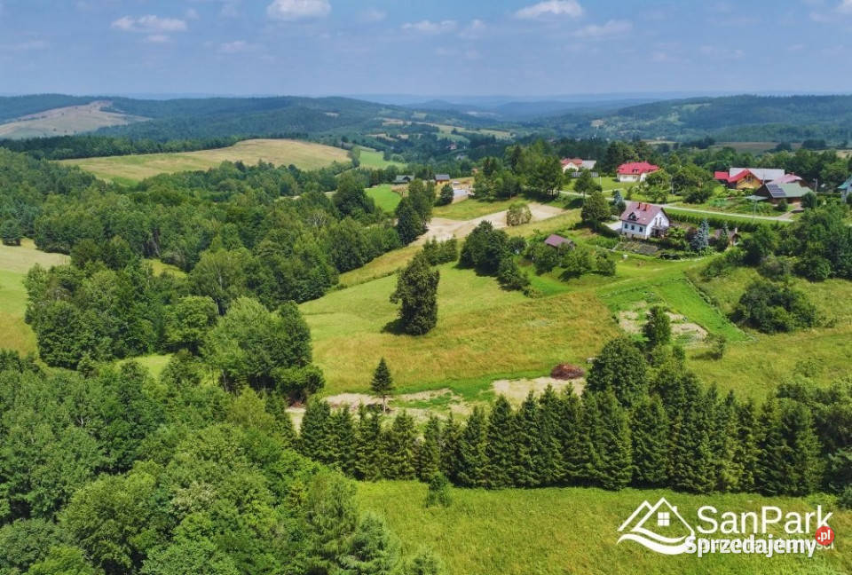 sprzedaży gruntu 4688m2 Bereżnica Wyżna szambo