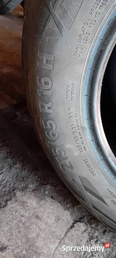 Komplet opon letnich 4 Continental 2156516 Opony i felgi Koszalin sprzedam