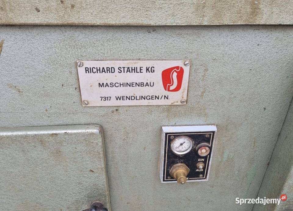 Szlifierka przelotowa taśmowa Richard Stahle Kotuń