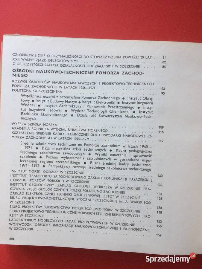 2842 Gospodarka Morska Przemysł Maszynowy Antykwariat Szczecin