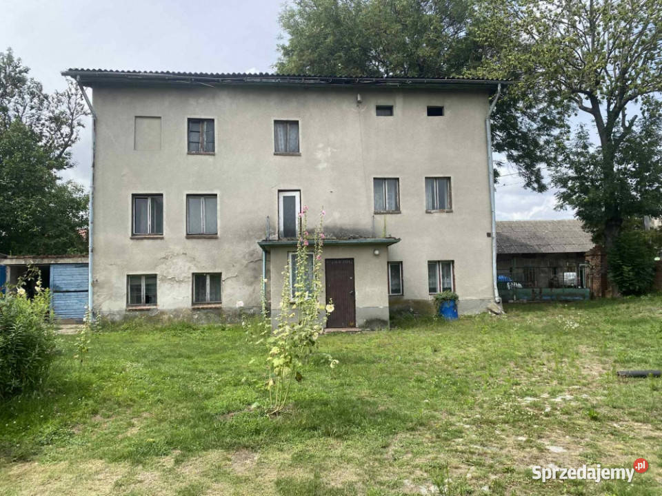 Działka 13 arów z domem do remontu idealna pod 2500zł/m2 dolnośląskie Zagródki