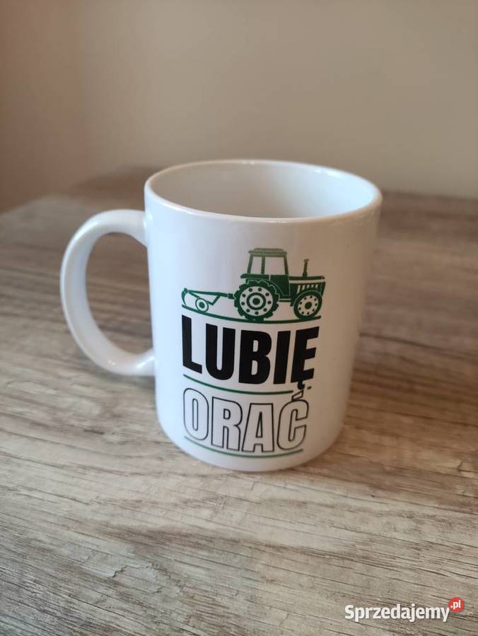 Nowy kubek Lubię Orać 330 ml porcelana Prezent Rzeszów