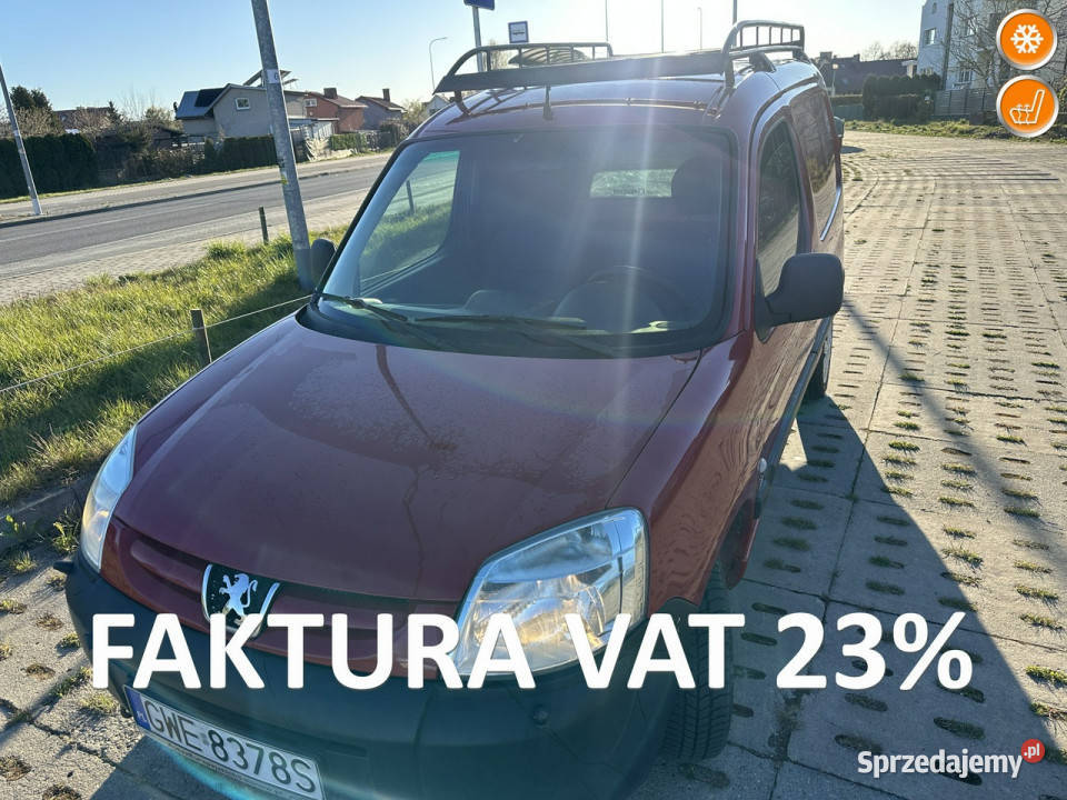 Peugeot Partner Klimatyzacja2 kpl kół w tym relingi dachowe
