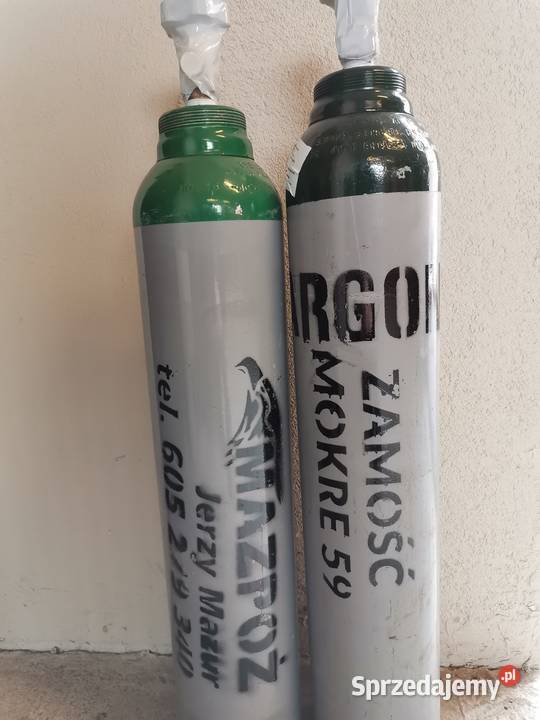Gazy techniczne tlen acetylen mix argon azot CO2 Mokre sprzedam