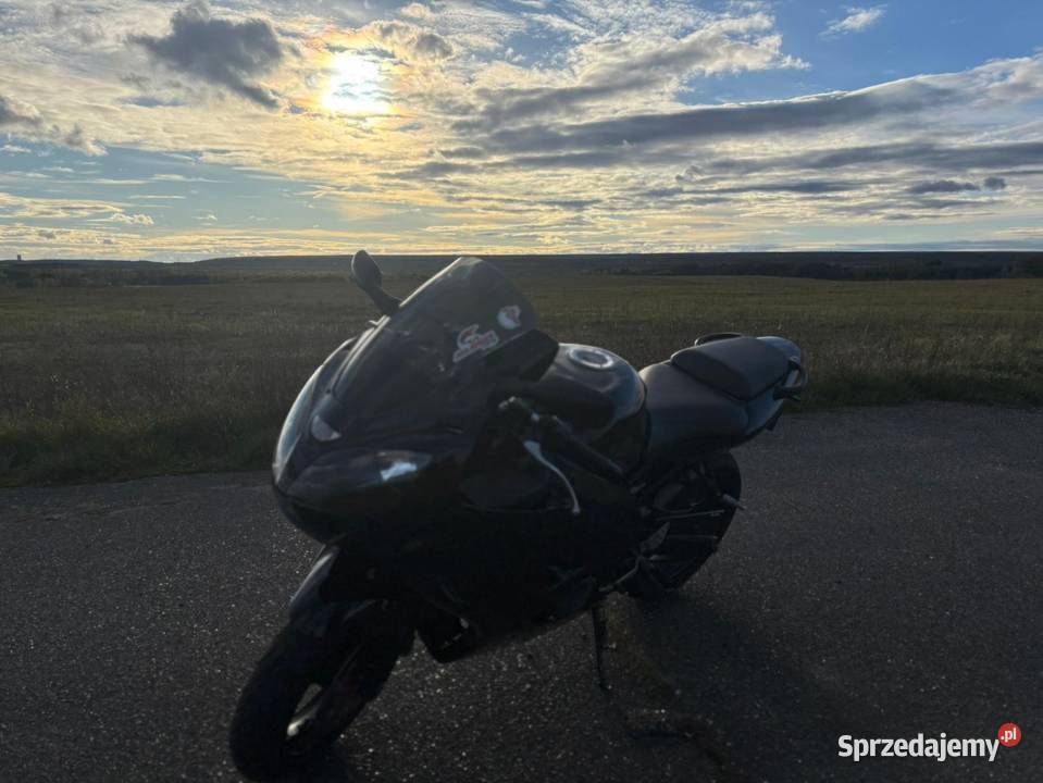 Sprzedam motocykl Kawasaki ninja zx6r czarny Motoryzacja Krzydłowice