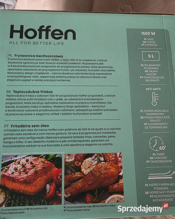 Frytkownica frytownica beztłuszczowa Air Fryer Białystok
