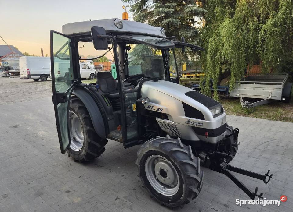 Ciągnik rolniczy ogrodniczy Lamborghini R135 4x4 mazowieckie Sochaczew