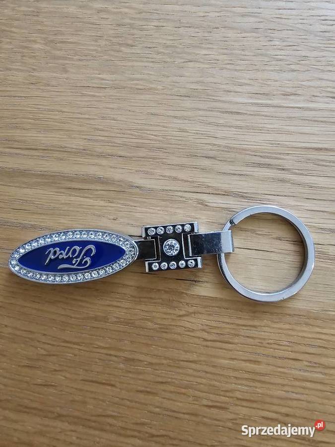 Brelok Do Kluczy FORD cyrkonie chromowany Lubin sprzedam