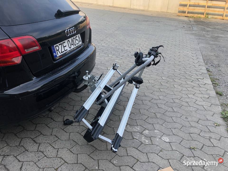 Bagażnik na 3 rowery mnotowany na Hak uchylny