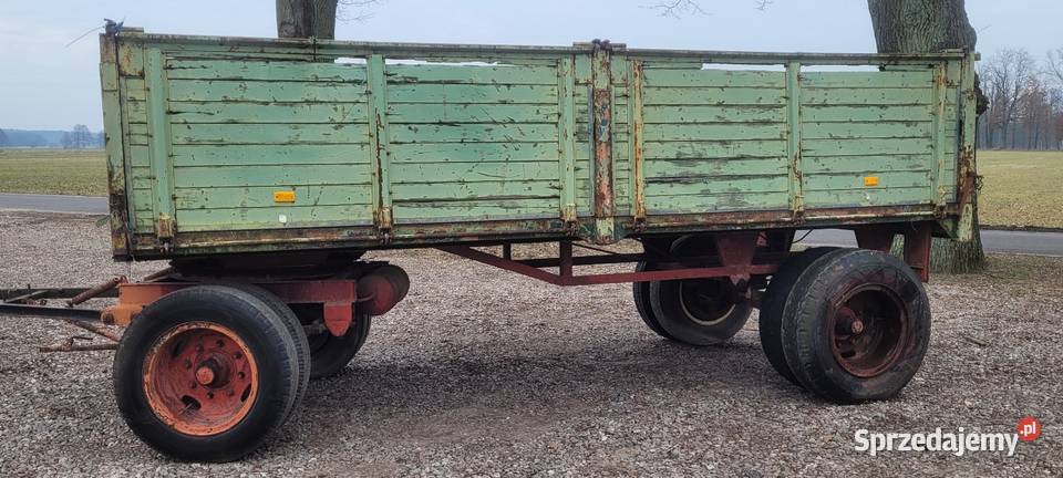 Przyczepa rolnicza sztywna nieuszkodzony wielkopolskie sprzedam