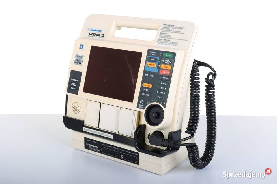 Defibrylator MEDTRONIC BIPHASIC LIFEPAK 12 Kat Leszno sprzedam