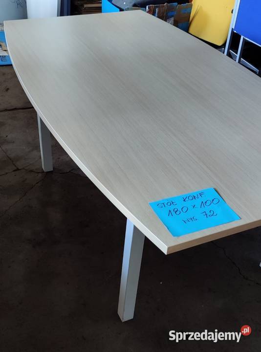 Stół konferencyjny 180x100 FAKTURA VAT stan Wrocław