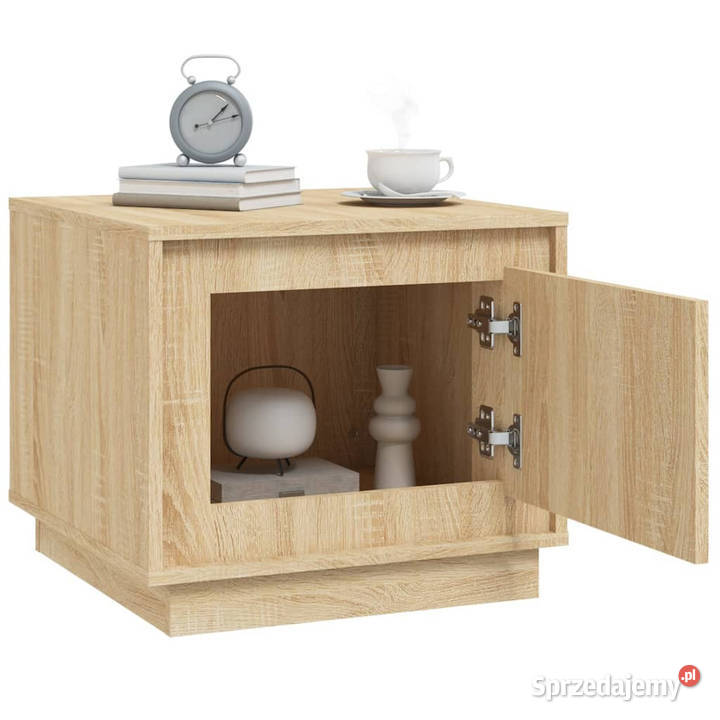 Stolik kawowy dąb sonoma 51x50x44 materiał Stoły Warszawa sprzedam