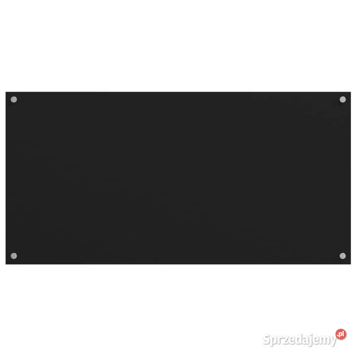 Panele ochronne do kuchni czarne 2 80x50 szkło Warszawa