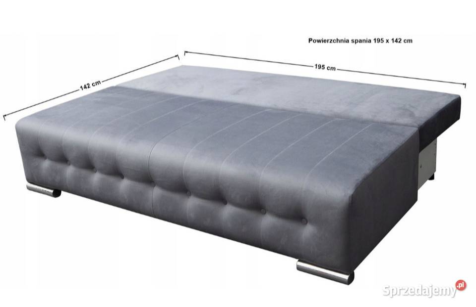 Ładna rozkładana sofa