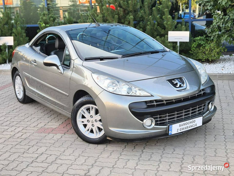 Peugeot 207 CC LPG GWARANCJA skorzana tapicerka Warszawa sprzedam