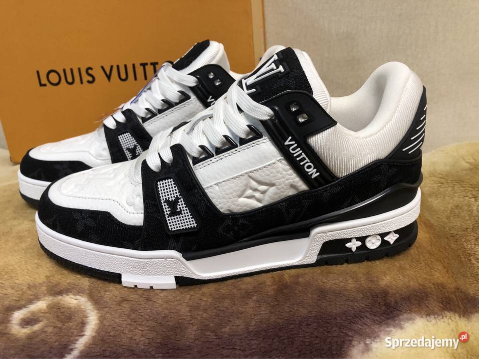 Buty louis vuitton trainer 3846 pudełko trampki mazowieckie Warszawa